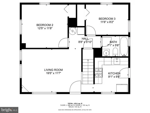 Floorplan - 3526 Loganview Dr, Dundalk, MD 21222 photo 1 of 2