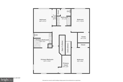 Floorplan - 1937 Brady Ave, Halethorpe, MD 21227 photo 4 of 4