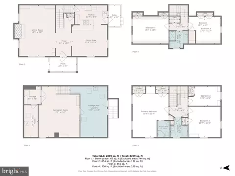 Floorplan - 223 Dunkirk Rd, Baltimore, MD 21212 photo 5 of 5