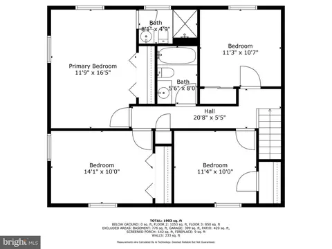 Floorplan - 17 Sunnyview Dr, Phoenix, MD 21131 photo 3 of 4