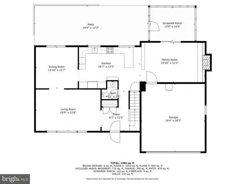Floorplan - 17 Sunnyview Dr, Phoenix, MD 21131 photo 2 of 4