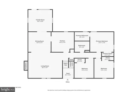 Floorplan - 13406 Fork Rd, Baldwin, MD 21013 photo 1 of 2
