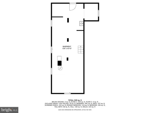 Floorplan - 7428 Bay Front Rd, Sparrows Point, MD 21219 photo 1 of 4