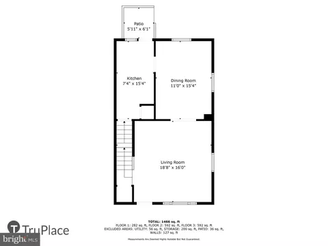 Floorplan - 101 Regester Ave, Baltimore, MD 21212 photo 1 of 4
