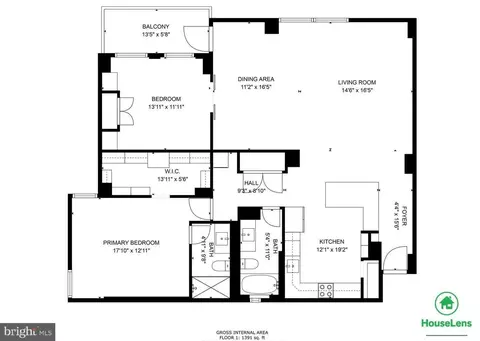 Floorplan - 205 E Joppa Rd #2009, Towson, MD 21286 photo 1 of 1