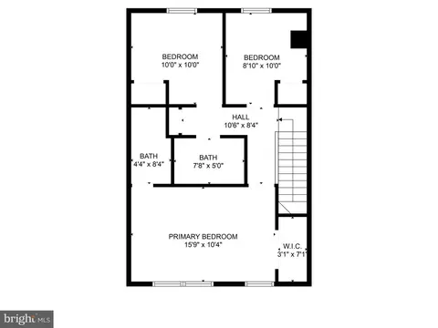 Floorplan - 2 Little Brook Ct, Windsor Mill, MD 21244 photo 2 of 4