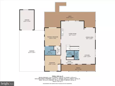 Floorplan - 13121 Bottom Rd, Hydes, MD 21082 photo 2 of 4
