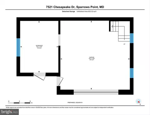 Floorplan - 7521 Chesapeake Ave, Edgemere, MD 21219 photo 7 of 8
