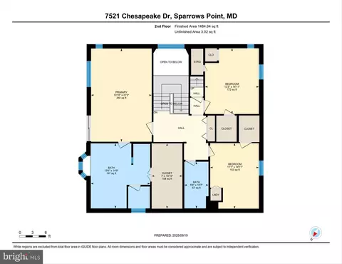 Floorplan - 7521 Chesapeake Ave, Edgemere, MD 21219 photo 5 of 8