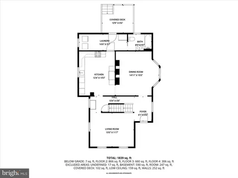 Floorplan - 7536 Marks Ave, Nottingham, MD 21236 photo 2 of 5