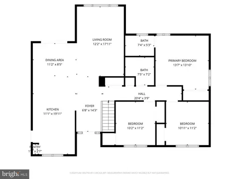 Floorplan - 3402 Courtleigh Dr, Windsor Mill, MD 21244 photo 1 of 3