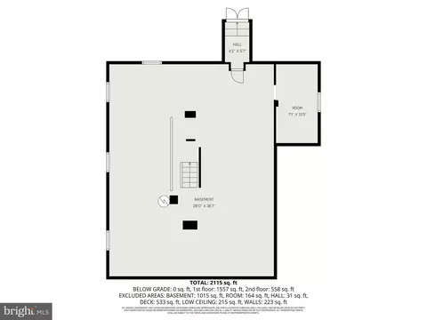 Floorplan - 2810 12th St, Sparrows Point, MD 21219 photo 3 of 4