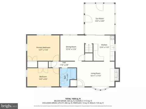 Floorplan - 6501 Brinton Rd, Fork, MD 21051 photo 1 of 3