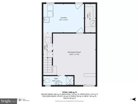 Floorplan - 315 Westowne Rd, Baltimore, MD 21229 photo 3 of 4