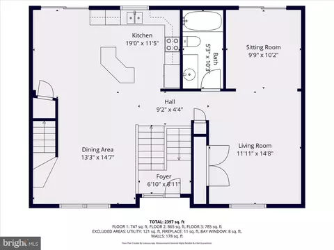 Floorplan - 3919 Link Ave, Nottingham, MD 21236 photo 2 of 4