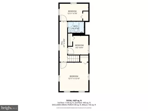 Floorplan - 121 3rd Ave, Halethorpe, MD 21227 photo 3 of 3