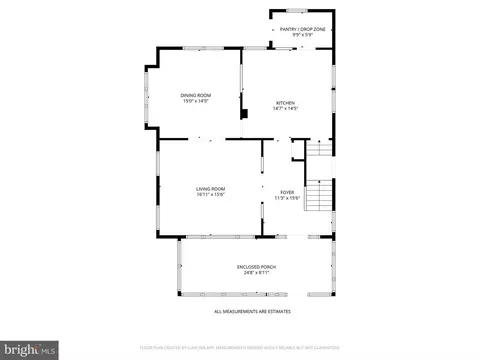 Floorplan - 808 Warwick Rd, Baltimore, MD 21229 photo 1 of 3