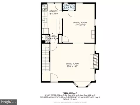 Floorplan - 421 Regester Ave, Baltimore, MD 21212 photo 1 of 4