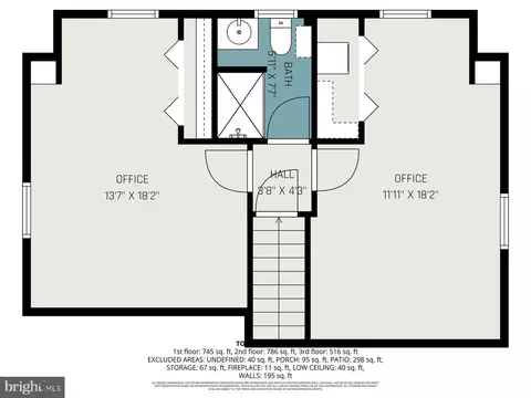 Floorplan - 1424 E Joppa Rd, Towson, MD 21286 photo 3 of 6