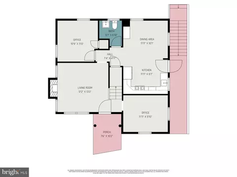 Floorplan - 1424 E Joppa Rd, Towson, MD 21286 photo 2 of 6