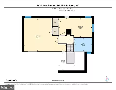 Floorplan - 3830 New Section Rd, Middle River, MD 21220 photo 4 of 4