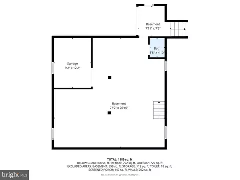 Floorplan - 511 47th St, Baltimore, MD 21224 photo 2 of 4
