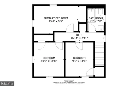 Floorplan - 4413 Hooper Ave, Baltimore, MD 21229 photo 2 of 3