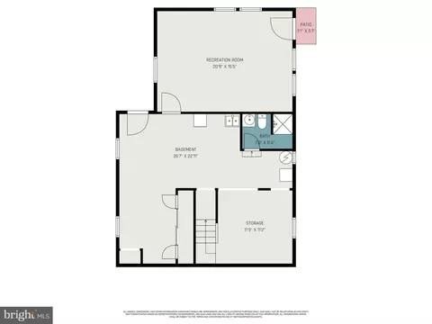 Floorplan - 2115 Smith Ave, Lansdowne, MD 21227 photo 3 of 3