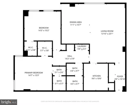 Floorplan - 205 E Joppa Rd #1706, Towson, MD 21286 photo 1 of 1