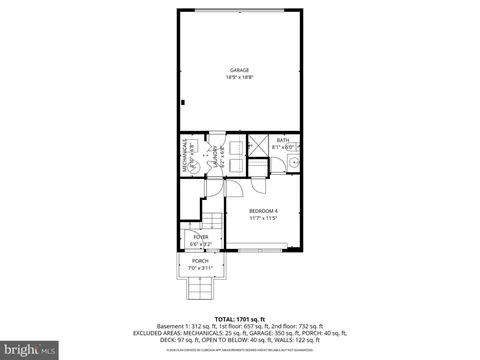 Floorplan - 811 Middle River Rd, Middle River, MD 21220 photo 1 of 4