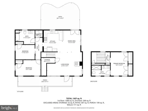Floorplan - 16546 Trenton Rd, Upperco, MD 21155 photo 1 of 3