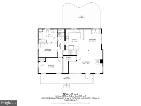 Floorplan - 16546 Trenton Rd, Upperco, MD 21155 photo 3 of 3