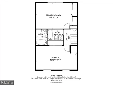 Floorplan - 23 Bartley Ct, Nottingham, MD 21236 photo 2 of 4