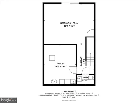 Floorplan - 23 Bartley Ct, Nottingham, MD 21236 photo 3 of 4