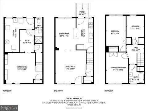 Floorplan - 1531 Clairidge Rd, Baltimore, MD 21207 photo 4 of 4