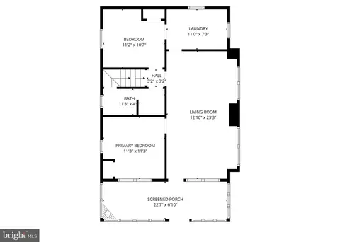 Floorplan - 6909 N Point Rd, Sparrows Point, MD 21219 photo 1 of 2
