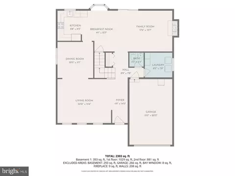 Floorplan - 9228 Bowline Rd, Nottingham, MD 21236 photo 1 of 4