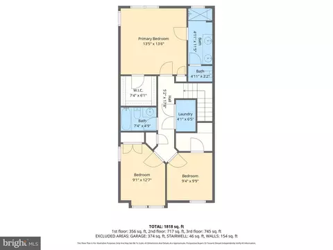 Floorplan - 3406 Pintail Rd, Baltimore, MD 21222 photo 3 of 4