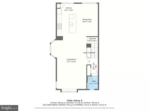 Floorplan - 3406 Pintail Rd, Baltimore, MD 21222 photo 2 of 4