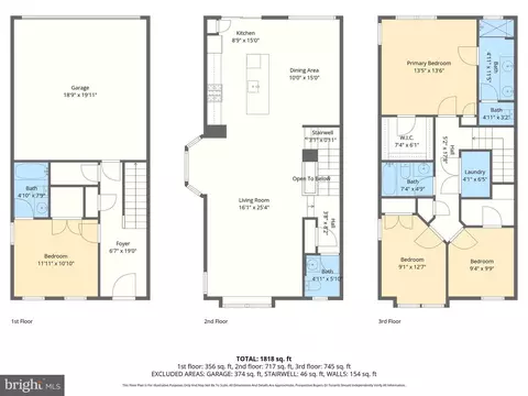 Floorplan - 3406 Pintail Rd, Baltimore, MD 21222 photo 4 of 4