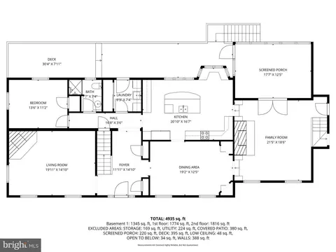 Floorplan - 14002 Fox Run Ct, Phoenix, MD 21131 photo 2 of 3