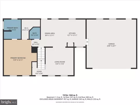 Floorplan - 15910 Dark Hollow Rd, Upperco, MD 21155 photo 1 of 4