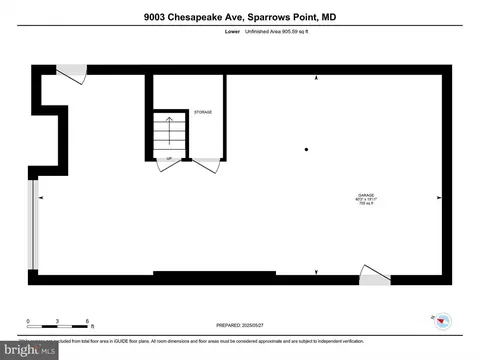 Floorplan - 9003 Chesapeake Ave, Sparrows Point, MD 21219 photo 4 of 4