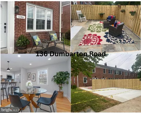 136 Dumbarton Rd, Baltimore, MD 21212