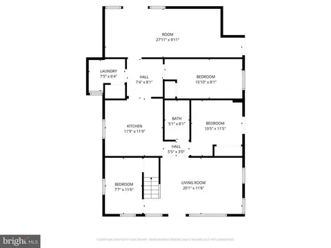 Floorplan - 66 Transverse Ave, Middle River, MD 21220 photo 1 of 2