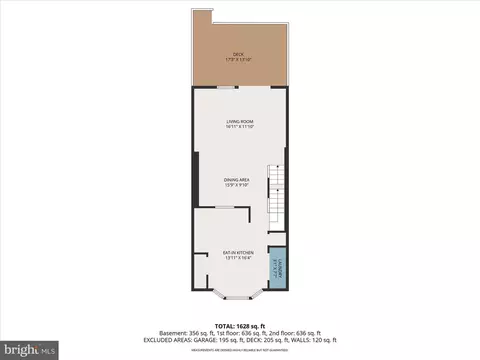 Floorplan - 660 Hunting Fields Rd, Middle River, MD 21220 photo 1 of 4