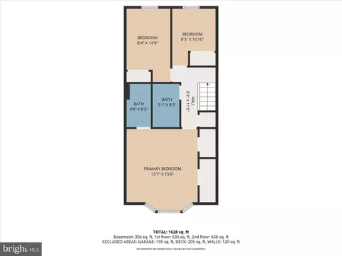 Floorplan - 660 Hunting Fields Rd, Middle River, MD 21220 photo 3 of 4