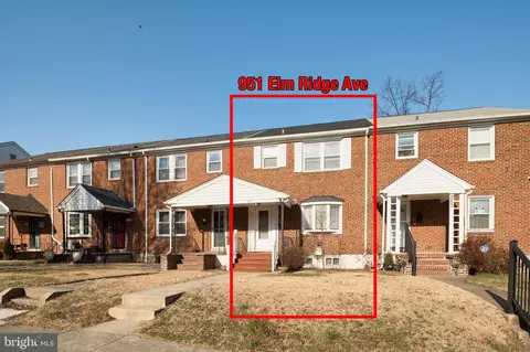 951 Elm Ridge Ave, Baltimore, MD 21229