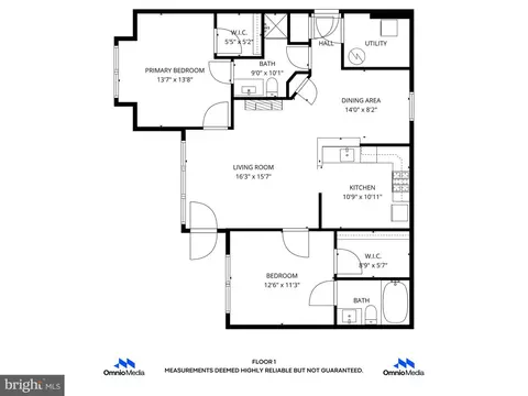 Floorplan - 2322 N Falls Gable Ln #N, Baltimore, MD 21209 photo 1 of 1