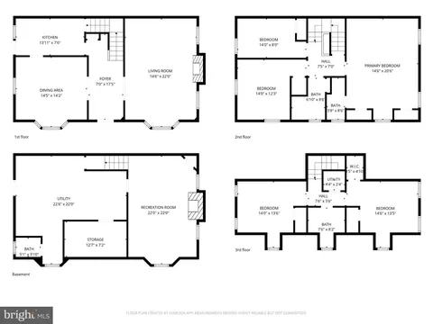 Floorplan - 86 Dunkirk Rd, Baltimore, MD 21212 photo 5 of 5